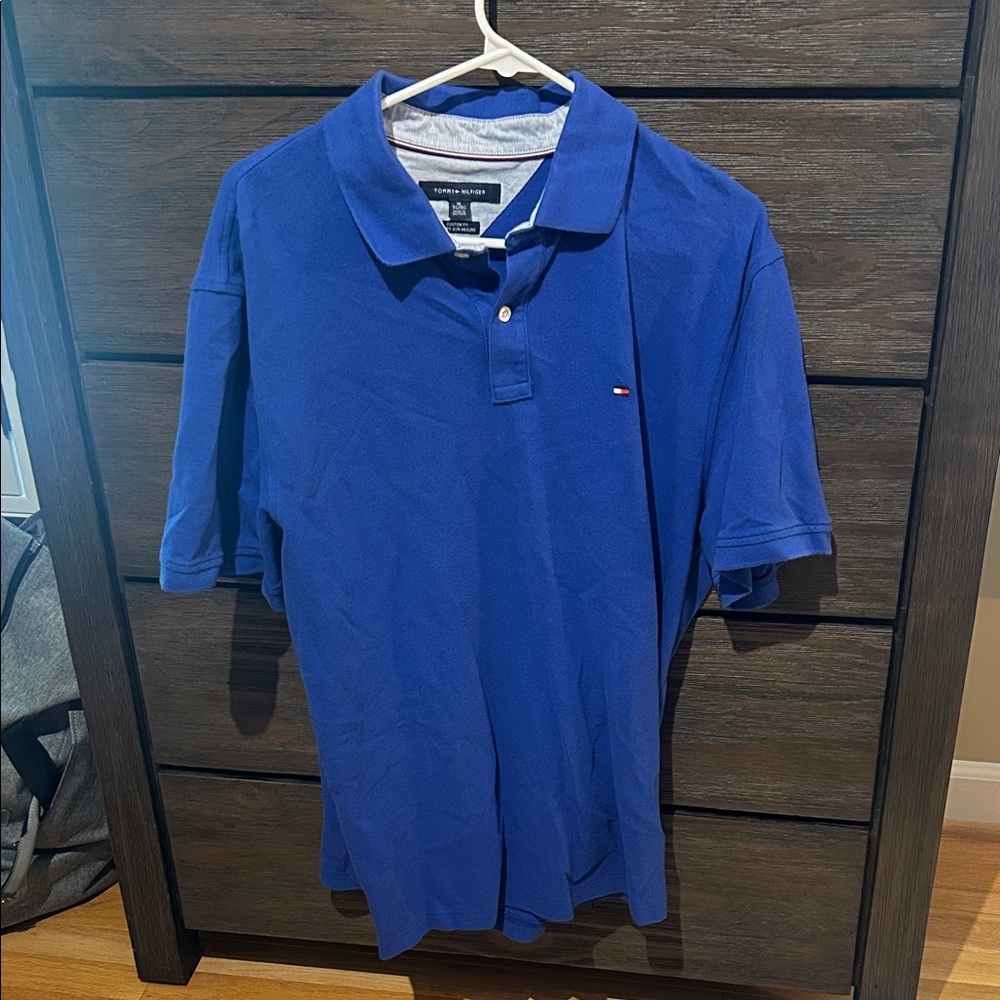Tommy Hilfiger Men's Vibrant Blue Polo